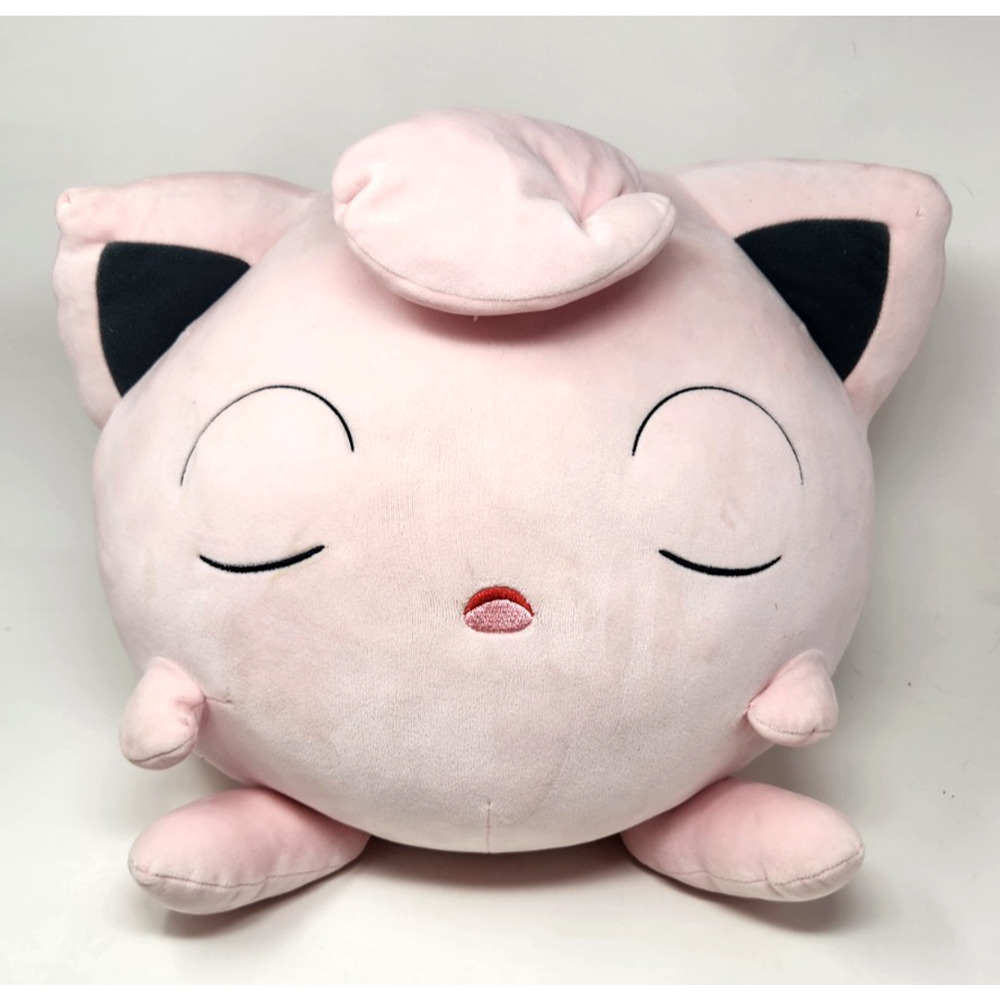 Pokémon Sleeping Jigglypuff Plush PKW2554 17" Pink Nintendo Game Freak 2022
